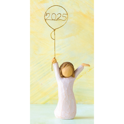 2025 Here's to You figurine as a dated celebration keepsake gift