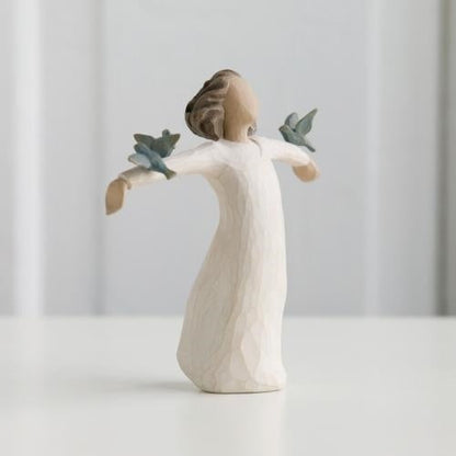 Happiness figurine as an uplifting joy and creativity keepsake gift