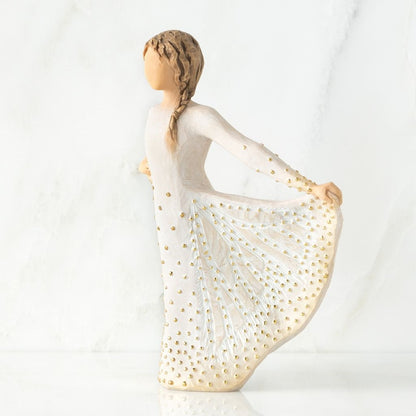 Butterfly figurine as a transformation and courage keepsake gift