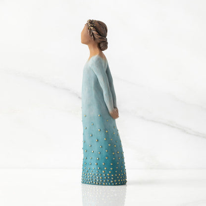 Radiance darker skin figurine as an encouragement and confidence gift