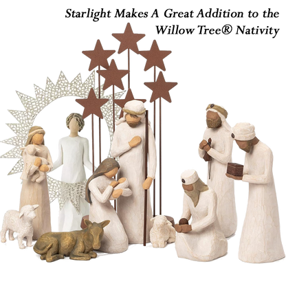 6-Piece Nativity Set for a classic Christmas keepsake display